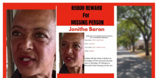 R5,000 REWARD OFFERED for missing Cape Town woman… She was spotted several times in Mitchells Plain