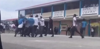 Government BANS break-time soccer matches as football game turns into stone-throwing chaos at Cedar High School