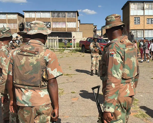 Army on the Streets: Johannesburg Residents Cheer as Soldiers Tackle Crime Wave!