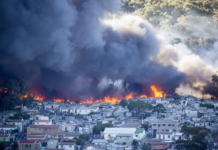 Flames Rip Through Cape Town Settlements — 500 Left Homeless Overnight