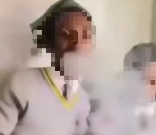 "Chuffing" Crisis: Viral Video Shows Learners Inhaling Fire Extinguisher Powder, Sparking Outrage!