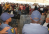 Chaos In Umzimkhulu: Police Stop Furious Protesters From Charging at President Ramaphosa!
