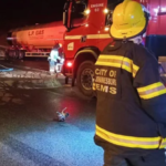 N12 Highway Closed After Gas Tanker Bursts Into Flames