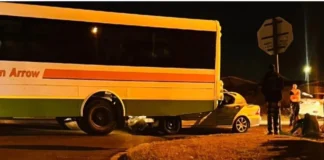 Bloody Mercedes Benz and Golden Arrow Bus Accident: Eerste River Crash Leaves Driver Dead and Four Others Fighting for Life