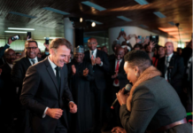 When "Jerusalema" Met The President: Nomcebo Zikode Gets Emmanuel Macron Dancing In Nairobi