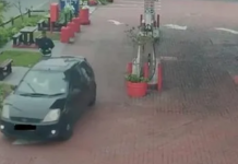 Watch: Shocking Video Shows Driver Speeding Off After Stealing R800 of Petrol in Athlone