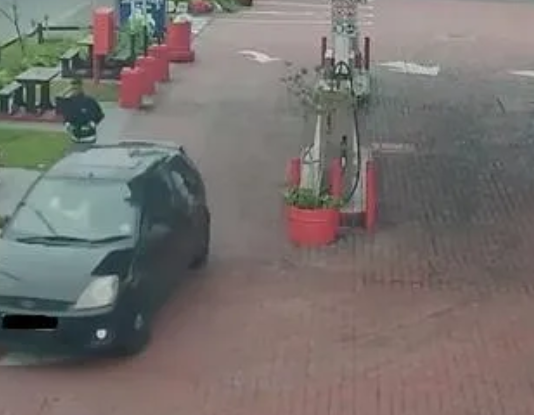 Watch: Shocking Video Shows Driver Speeding Off After Stealing R800 of Petrol in Athlone