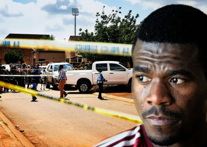 Senzo Meyiwa murder case shedding tears crying