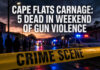 Cape Flats Bloodbath: Five Shot Dead in Weekend of Terror!