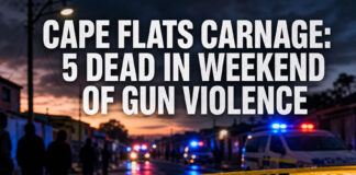 Cape Flats Bloodbath: Five Shot Dead in Weekend of Terror!