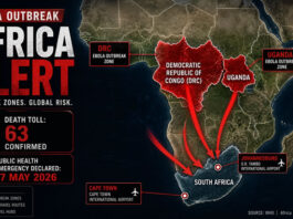 Deadly Ebola Outbreak Declared International Emergency As South African Health Officials Race To Prevent Catastrophic Spillover From Central African Hotspots!
