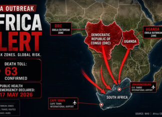 Deadly Ebola Outbreak Declared International Emergency As South African Health Officials Race To Prevent Catastrophic Spillover From Central African Hotspots!