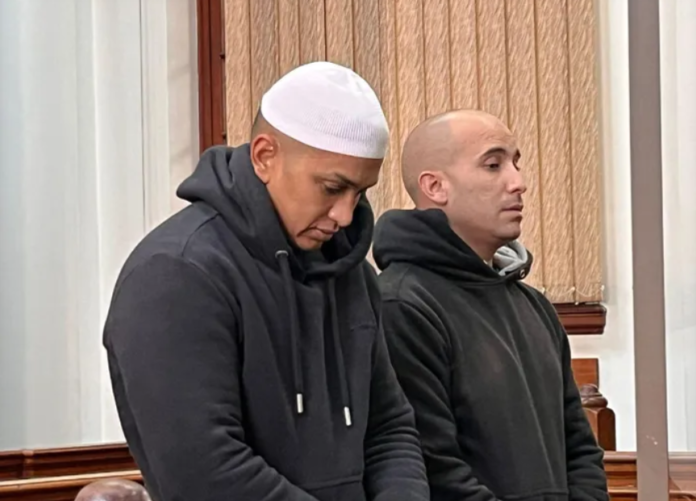 Raed Cupido (left) and former co-accused Christopher Carelse
