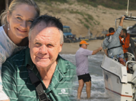 Miracle survival at Sodwana Bay as runaway fishing boat buries man alive on beach