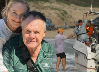 Miracle survival at Sodwana Bay as runaway fishing boat buries man alive on beach