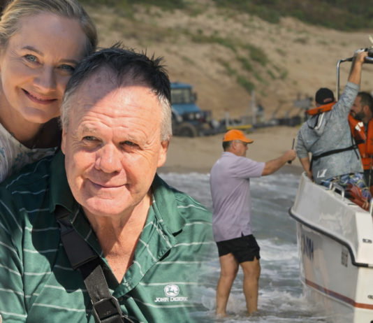 Miracle survival at Sodwana Bay as runaway fishing boat buries man alive on beach