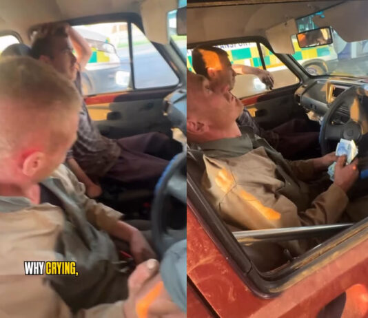 "Why Are You Crying, Brother?": The Emotional Moment Bi Phakathi Surprised Two Stranded Workers At A Petrol Station!