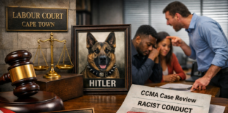Shocking! Employee with Racist Dog Named “Hitler” Loses Appeal – Labour Court Slams CCMA, Upholds Firing of Manager Who Trained Dog to Attack Black People!!