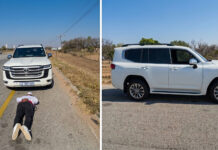 Fake ngamla (46) caught and arrested while smuggling stolen R2.2 million Toyota Land Cruiser ZX to Zimbabwe