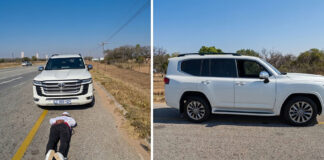 Fake ngamla (46) caught and arrested while smuggling stolen R2.2 million Toyota Land Cruiser ZX to Zimbabwe