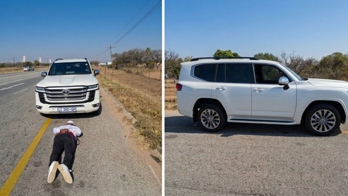 Stolen Toyota Land Cruiser ZX