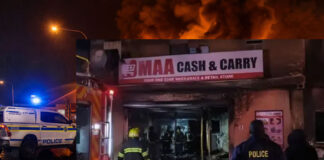 "A Loud Blast In The Dark": Six Foreign Nationals Die In A Horrific Early Morning Shop Fire Tragedy!
