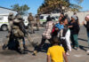 Shocking video goes viral: SANDF soldier recorded brutally slapping and kicking woman during drug raid (WATCH)
