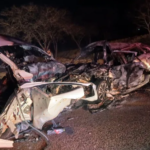 12 Cops Injured As SAPS Minibus Catches Fire On The N1 – Motorist Burns To Death Outside Polokwane