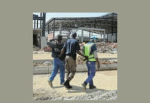 Workers Fled Over Walls As Officials Stormed Johannesburg Construction Site And Arrested 41 Undocumented Foreigners