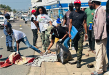 Tear Gas And Rubber Bullets As Durban Refugee Camp Clean-Up Turns Violent
