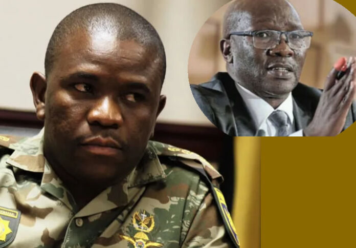 Lt-Gen Dumisani Khumalo and Lt-Gen Nhlanhla Mkhwanazi.