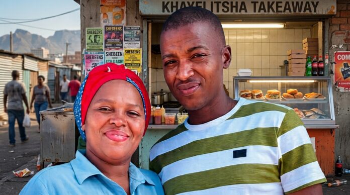 Phumlani Vokovi and his wife Nichume Vokovi