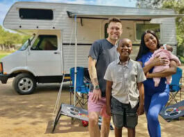 Cape Town Family Ditches Their Apartment to Raise Two Children Full-Time in a Vintage Camper Van