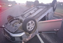 Midrand Tragedy: Minibus Taxi and Mercedes Collide, Taxi Overturns, Fire Kills Five
