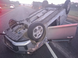 Midrand Tragedy: Minibus Taxi and Mercedes Collide, Taxi Overturns, Fire Kills Five