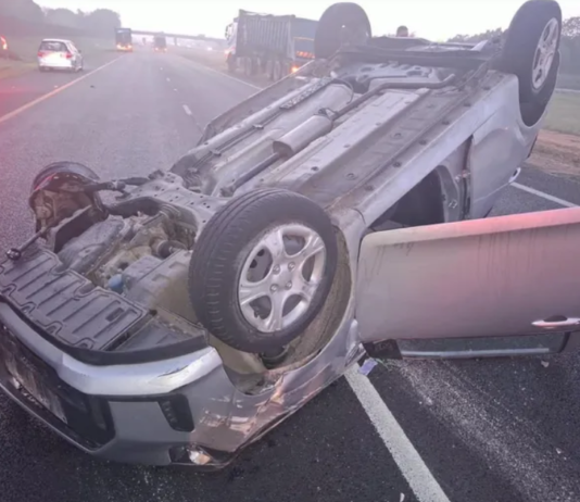 Midrand Tragedy: Minibus Taxi and Mercedes Collide, Taxi Overturns, Fire Kills Five