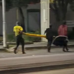 Brazen Thieves Caught Red-Handed While Trying to Make Off with an Entire Traffic Light in the Dead of Night