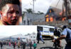 Durban protests erupt into fresh fires and clashes as police use tear gas, stun grenades and rubber bullets – Cars, a house and a tyre shop set alight