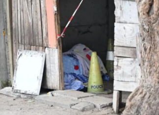Gunmen chasing alleged gangster kill mother and neighbour in their own yard