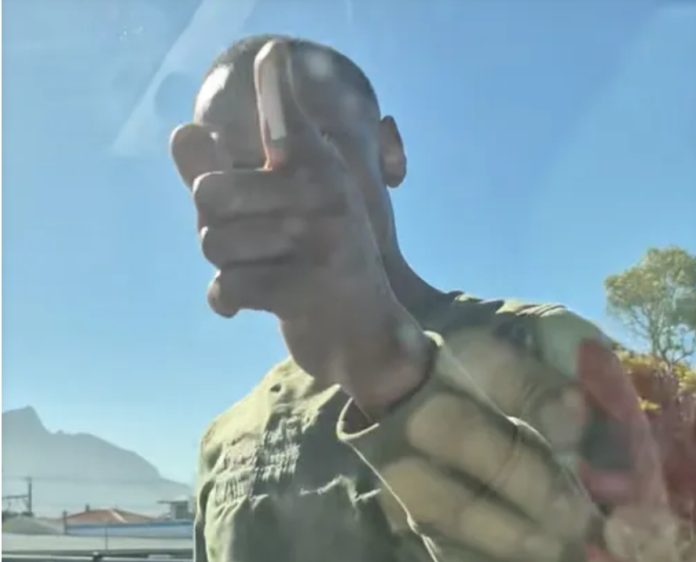 road rage taxi driver