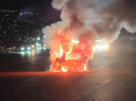 Car bursts into flames after M41 crash near Cornubia Mall, leaving one dead and another critical